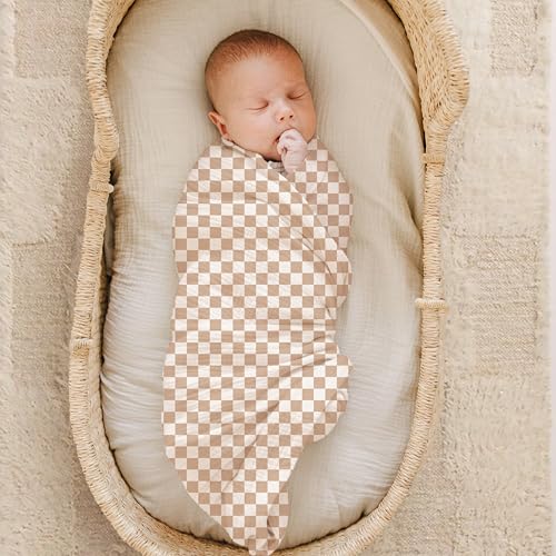 Muslin Swaddle Blankets, 100% Cotton Receiving Blankets, 47"x 47" - view 2