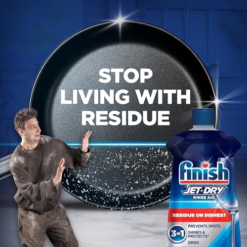 Jet-Dry Dishwasher Rinse Aid, Dish Detergent Drying Agent, 23oz - view 2