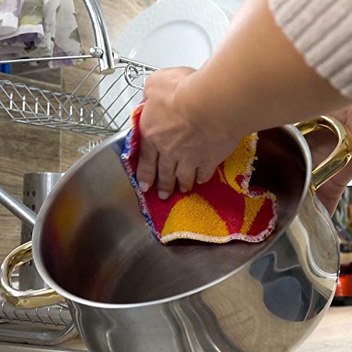 Molly’s Marvelous European Scrubbing & Scouring Pads – 3-Pack Dishwasher Safe, Non-Scratch Cleaning for Pots, Pans, Stainless Steel, Countertops & Floors - view 2