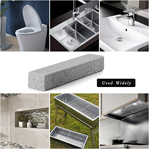 6 Pack Pumice Stone for Toilet Cleaning, Hard Water Rings & Stains - view 2