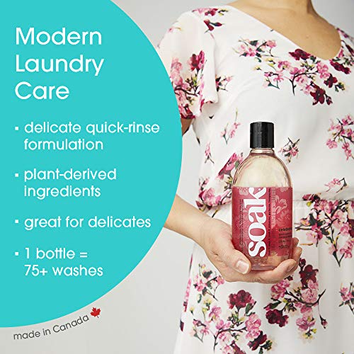 Laundry Soap – No Rinse, Plant Derived Hand Wash Detergent - 375 ml / 12 fl. oz, 75+ Washes (Celebration) - view 6