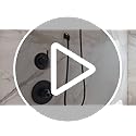 Faucet Saylor Brushed Nickel 3-Setting Shower Handle Diverter Trim Kit, Diverter Valve Trim Kit, Shower Diverter Kit, Stainless T11835-SS (Valve Not Included) - view 5