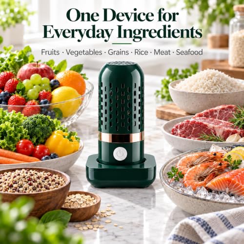 Fruit Vegetable Cleaner Wireless Rechargeable Produce Washer for Kitchen - view 6