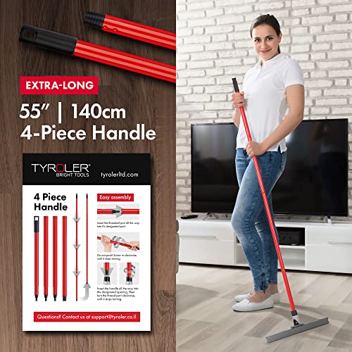 Tyroler Floor Squeegee for Concrete Floors 17" | Floor Squeegee Heavy Duty - view 6