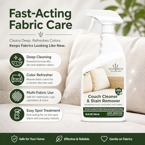 Couch Cleaner and Stain Remover Spray, Pet Safe, Travel Size - view 3