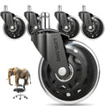 Office Chair Wheels Replacement, Heavy Duty, 5-Pack Universal Fit