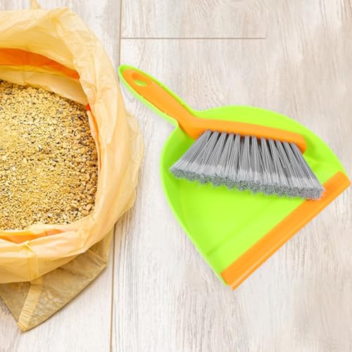 Mini Hand Broom and Dustpan Set, PP Desktop Cleaning Tool for Crumbs - view 6
