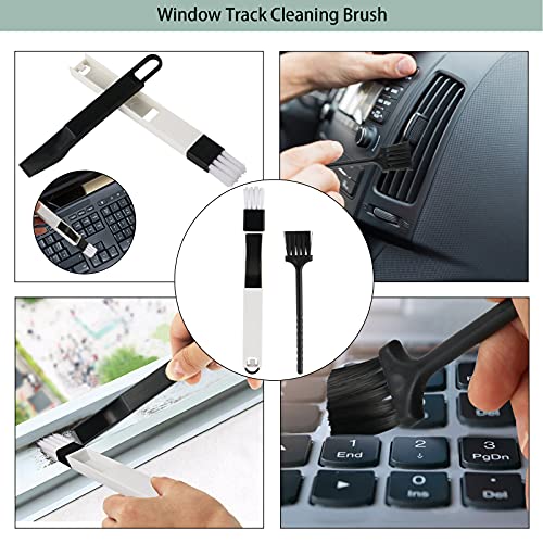 Venetian Blind Cleaner Duster Tool, Hand-held Window Shutters Duster, Window Blind Cleaning Tool, Groove Gap Cleaning Brush for Blind, Air Conditioner, Car Vents, Fan, Door Window Track- 8Pack - view 6