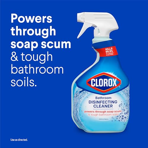 Bathroom Disinfecting Cleaner, Original, Spray Bottle, 30 Fl Oz (Pack May Vary) - view 2