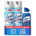 Disinfectant Spray + Air Sanitizer, Crisp Linen & White Linen, 3 Pack