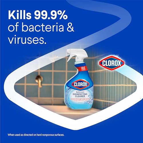 Bathroom Disinfecting Cleaner, Original, Spray Bottle, 30 Fl Oz (Pack May Vary) - view 3