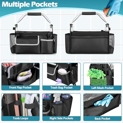 Wearable Cleaning Caddy Organizer with Divider & Support Pad - view 3