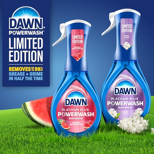 Powerwash Spray, Dish Soap, Dishwashing Liquid, Crisp Lilac, Starter Kit, 16 Fl Oz (Pack of 6) - view 2