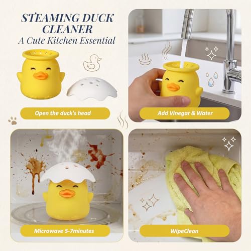 2 Pcs Microwave Steam Cleaner with 2 Matching Towels - view 4