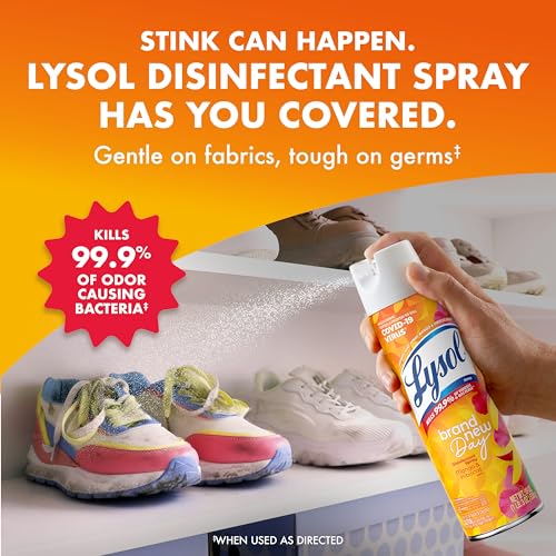 Disinfectant Spray, Sanitizer, Crisp Linen & Mango, 19 oz, 3 Pack - view 5