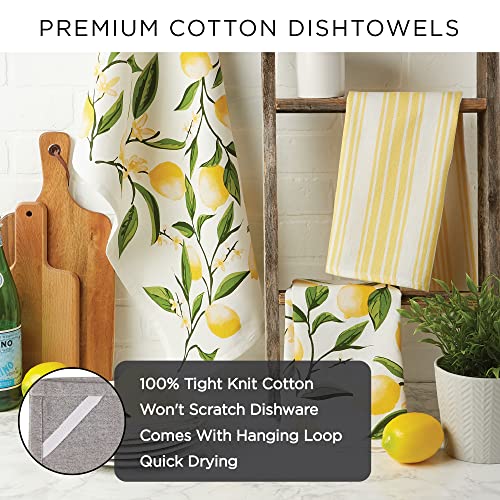 Halloween Hand Towels for the Kitchen Decorative Spooky & Fun Cotton Printed Dishtowel Set, 18x28, Hocus Pocus, 3 Count - view 5