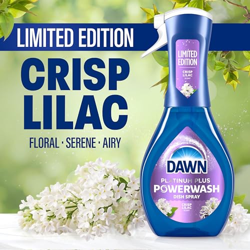 Powerwash Spray, Dish Soap, Dishwashing Liquid, Crisp Lilac, Starter Kit, 16 Fl Oz (Pack of 6) - view 3