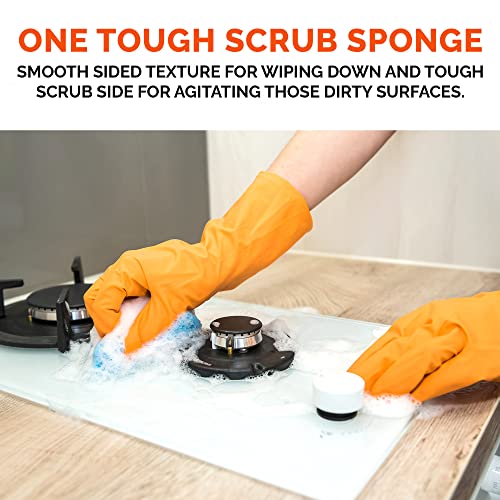 Cleanser Trio - Mega Bundle (21 Oz Cleanser and Polish Powder | 26 Oz Liquid Soft Cleanser | 13 Oz Cooktop Cleaner) Plus 1 Foxtrot Microfiber Towel and 1 Microfiber Scrubber Sponge - view 5