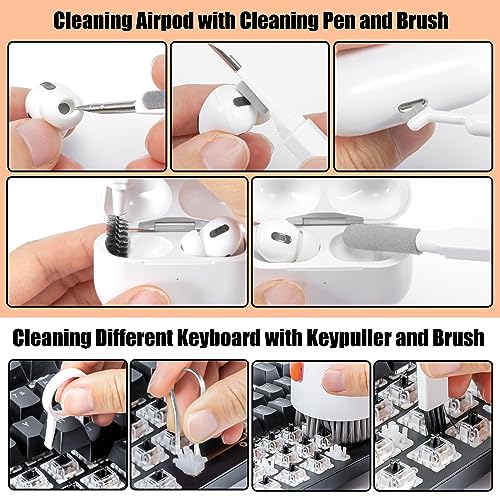 20-in-1 Keyboard Laptop Cleaning Kit for Phone, Earbuds, Camera Lens - view 3