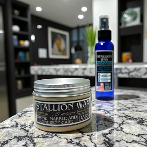 Marble & Granite Cleaner and Polish Kit – Enhances Dark Countertops | 4in1 Set Stone-Safe Care and Streak Free Shine for Black Marble, Granite, Quartz, Quartzite, Soapstone and Natural Stone Surfaces - view 4