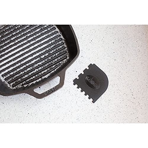 Cast Iron Grill Scraper Combo, 2 Pack, Red and Black - view 4