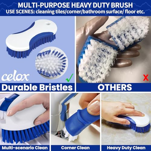 6-Pack Hand Scrub Brushes for Cleaning - view 7