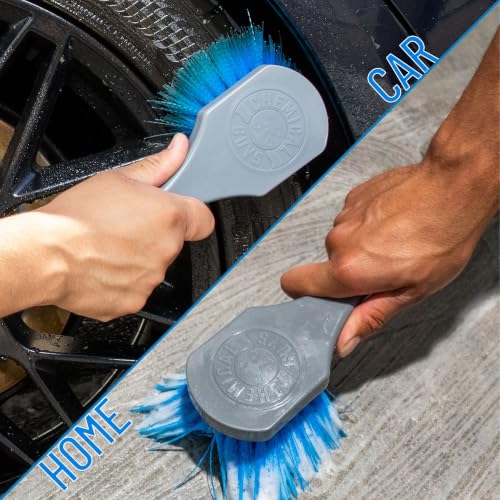 Big Blue Stiffy Heavy Duty Tire & Upholstery Cleaning Brush - view 4