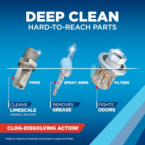 Dishwasher Cleaner Liquid, Limescale Remover, 8.45oz - view 3