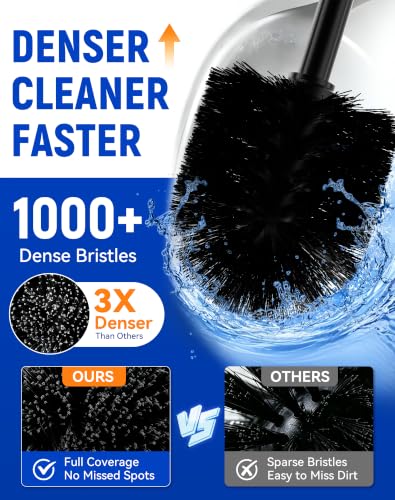 Toilet Bowl Brush and Holder Set for Bathroom 304 Stainless Steel - view 2