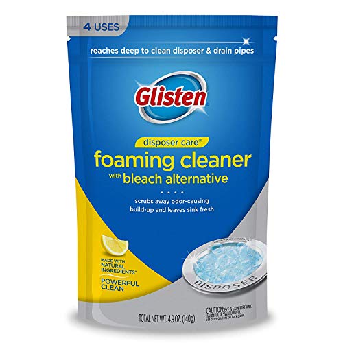Garbage Disposer Cleaner, Lemon, 4.9 Oz, 4 Count (Pack of 2)