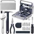 16-Piece Home Tool Kit, Basic Hand Set with Portable Storage Box