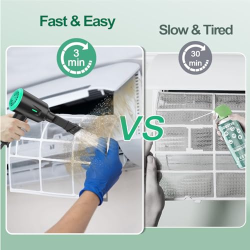 Air Duster - Electric Air Blower - 5.74oz High Power Cleaning for Computer - PC - 2 Gear Compressed Air - view 6