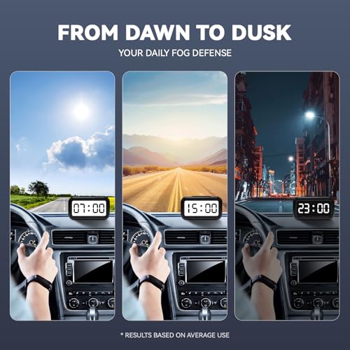 Spray Anti-Fog Interior - for Car Windshield, Bathroom Mirrors, Swim Goggles - Long-Lasting Clarity, Streak-Free Formula 100ML - view 6