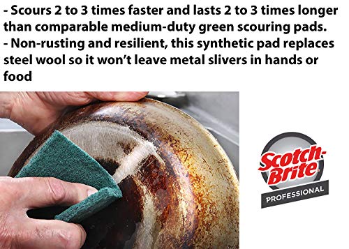 Scotch-Brite General Purpose Scouring Pad 105, 4.5 in x 6 in, 40/Case - view 2