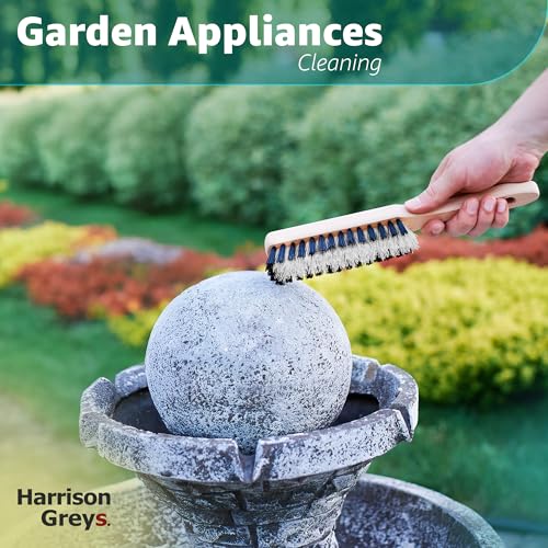 Carpet Cleaning Brush, Scrub Brush with Handle for Floor Mats, Heavy Duty Carpet Cleaner Brush, Rug Brush, Upholstery Brush for Indoor and Outdoor, Stiff Nylon Bristles Car Carpet Brush, White - view 5