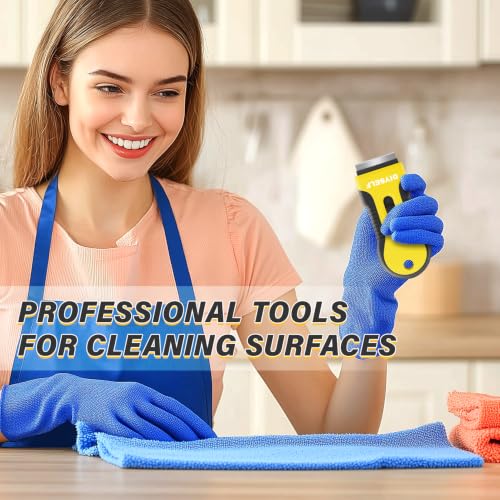 2 Pack Scraper Tool, Quick-Change Razor Scraper with 10 Blades - view 2