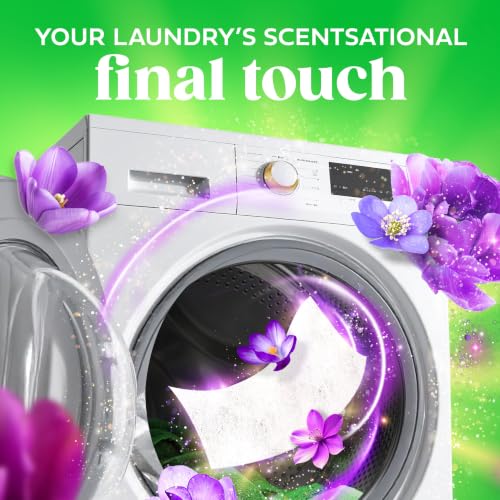 Laundry Dryer Sheets, Fabric Softener Anti Static Sheets, Moonlight Breeze Scent, 240 Count (Packaging May Vary) - view 4