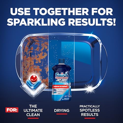 Jet-Dry Dishwasher Rinse Aid, Dish Detergent Drying Agent, 23oz - view 4