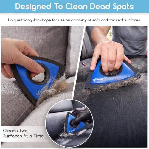 Mini Pet Hair Remover for Car Detailing Dog Hair Tool(Royal Blue) - view 4