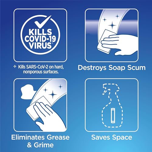 Disinfecting Multi-Purpose Cleaner Starter Kit, Household Essentials, One Reusable Spray Bottle Plus 2 Refills - view 7
