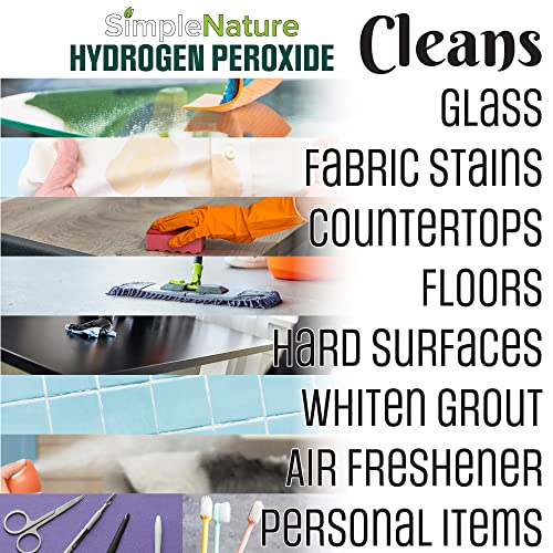 12% Food Grade Hydrogen Peroxide Solution - 1 Gallon - Natural Multipurpose Cleaner - Made in USA - Ideal for Commercial, Residential, Kitchen, Bath, Laundry, and More - view 5