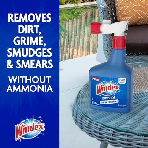 Outdoor Glass & Window Cleaner for All Garden Hoses, 32 oz (2-Pack) - view 5