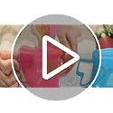 Plastic Reusable Kids Straws Plus Cleaning Brush, 6 Inch: 24 Straws - view 7
