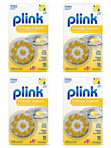 Garbage Disposal Cleaner and Deodorizer 4-Pack, 40 Uses Total