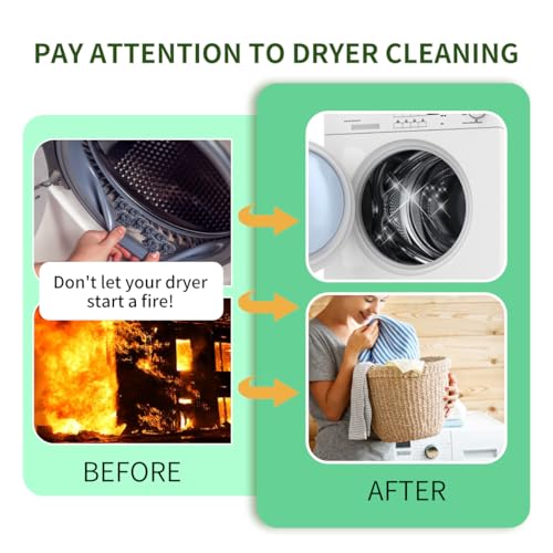 Dryer Vent Cleaner Kit, Refrigerator Coil Brush & Crevice Cleaning Brush - view 2
