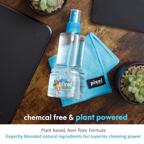Pixel Perfect | 10oz | Screen Cleaner Kit, for TV, Laptops, Computers, Monitors, Phones, Tablets | 300ml Cleaning Kit, Premium Natural Spray - view 6