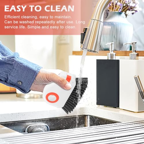 Groove Cleaning Brush, 2-in-1 Window Track Scraper Cleaner Tools, 2 Pack - view 5