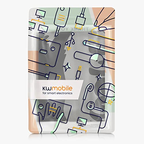 Computer Monitor Cover Compatible with 34-35" monitor - Meow Cat Grey/Black - view 7