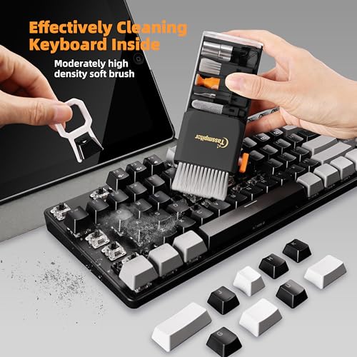 Keyboard Cleaning Kit, All-in-One Laptop & Computer Screen Cleaner, Black - view 2
