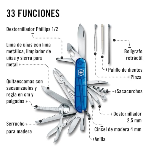 Swisschamp Multi-Tool (Sapphire), 91mm - view 5